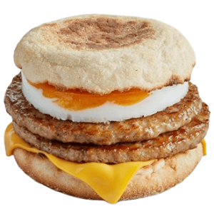 Double Sausage & Egg McMuffin McDonald's - price, calories